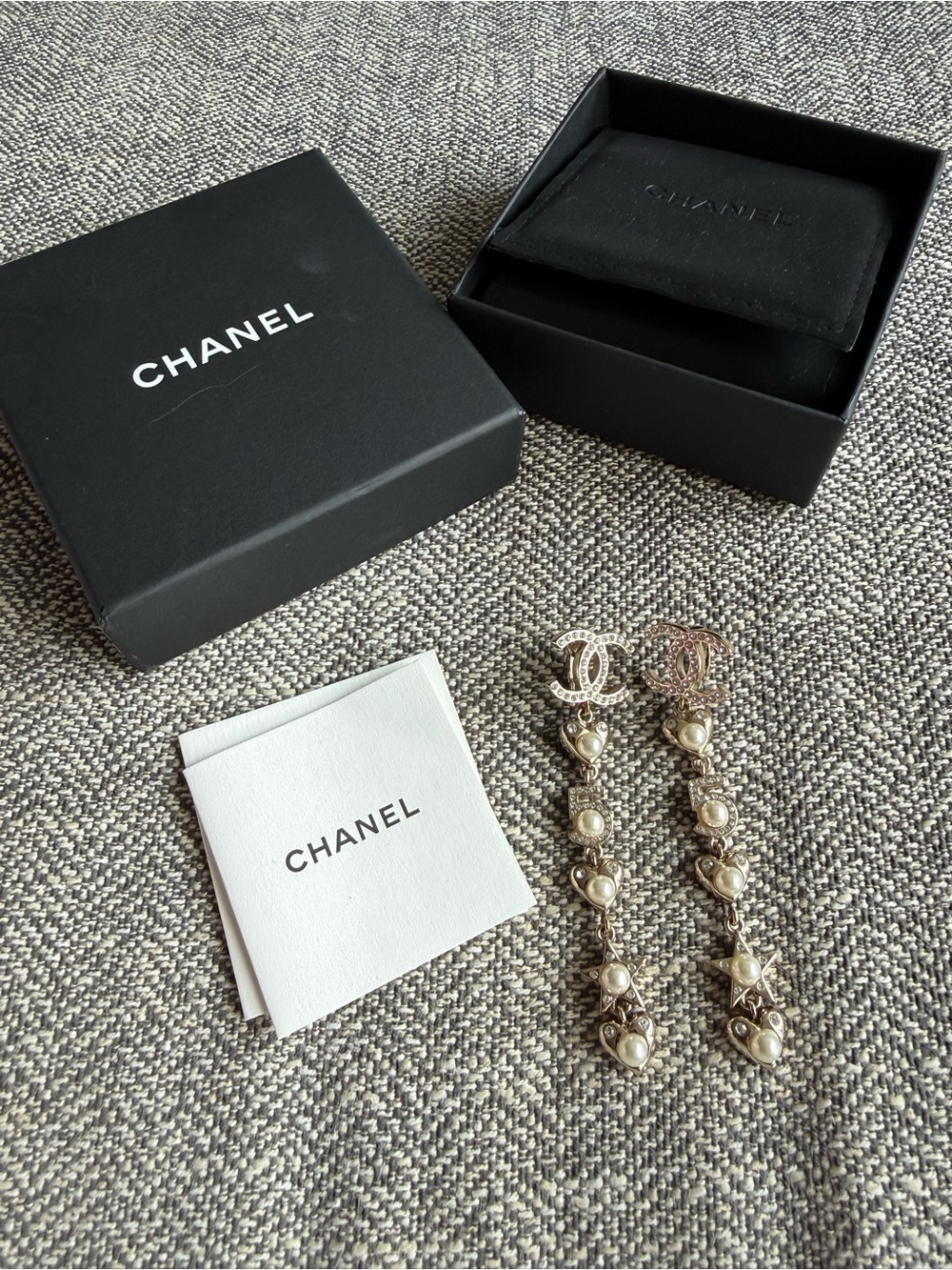 Rare Coco Chanel Lucky Charms Earrings- Authentic!